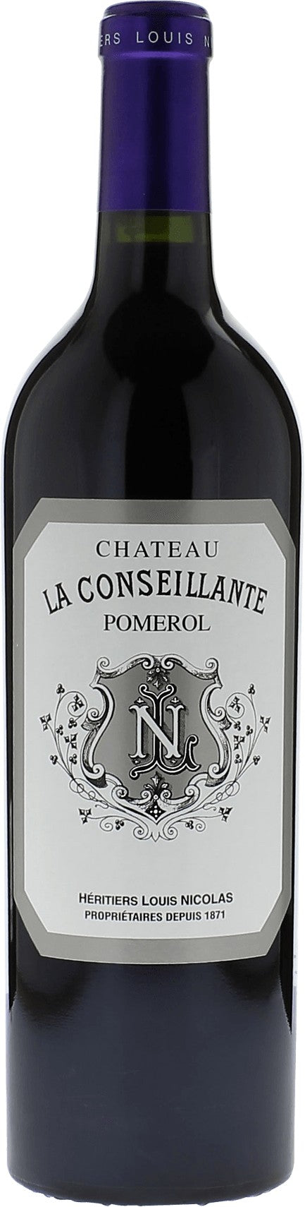 CONSEILLANTE Pomerol Bordeaux rouge 2010