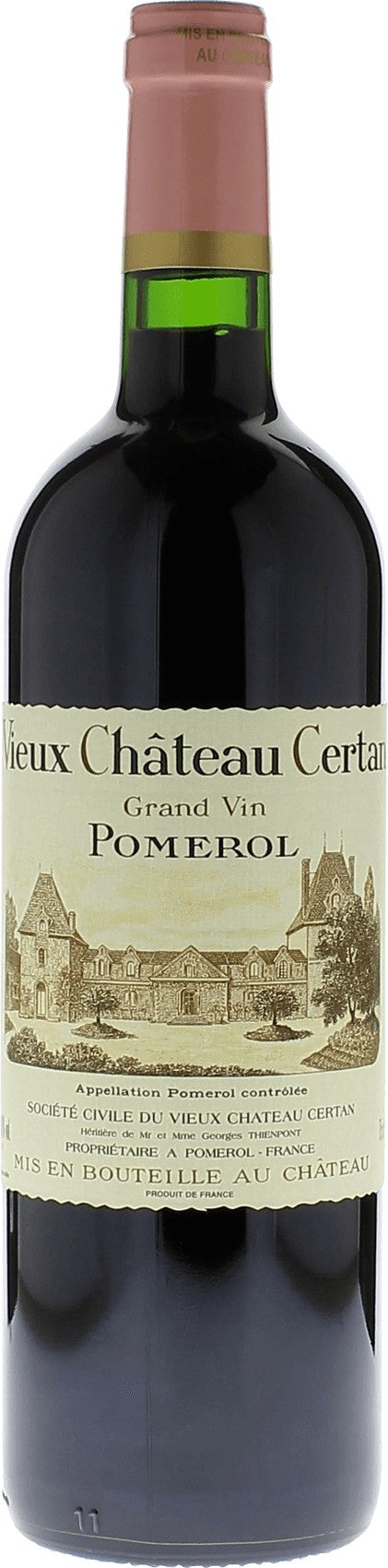 VIEUX CHÂTEAU CERTAN Pomerol Bordeaux rouge 2010