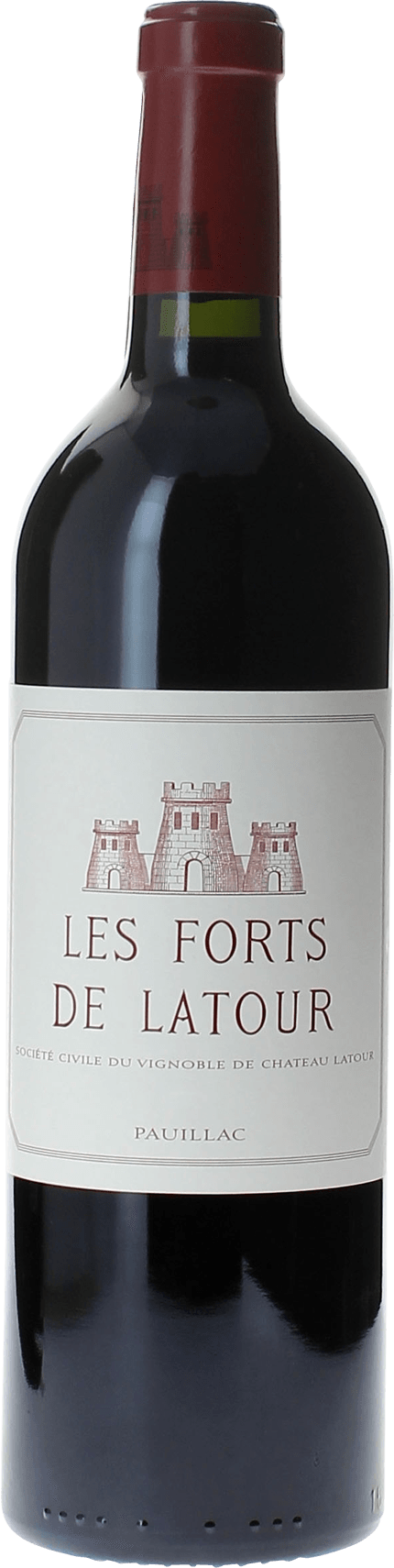 LES FORTS DE LATOUR 2ème vin de LATOUR Pauillac Bordeaux rouge 2001