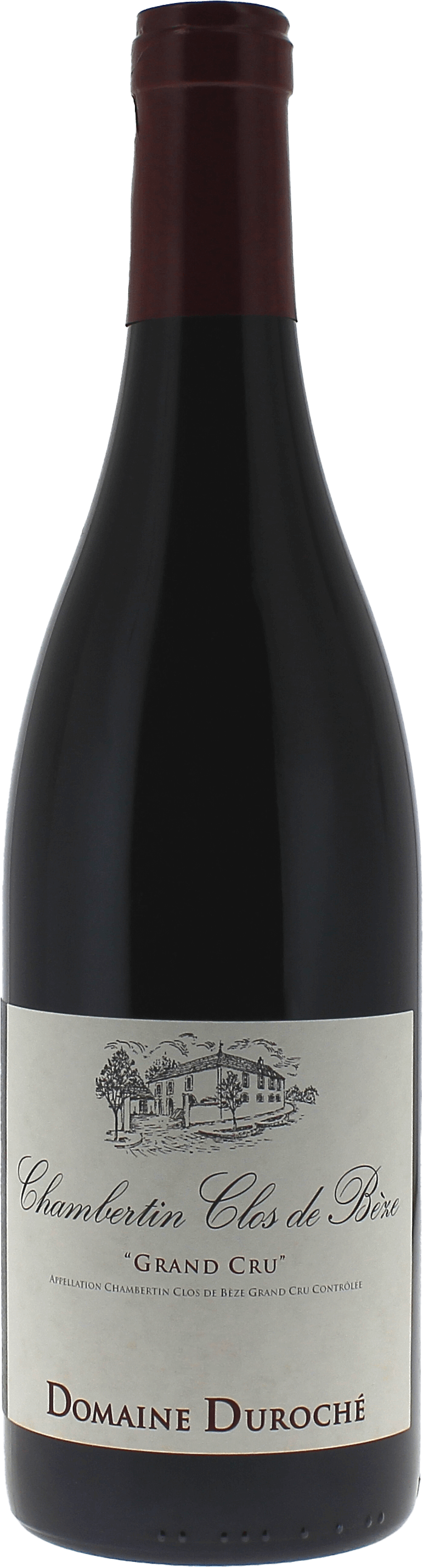 Chambertin Clos de Beze Grand cru Domaine DUROCHE Bourgogne rouge 2015
