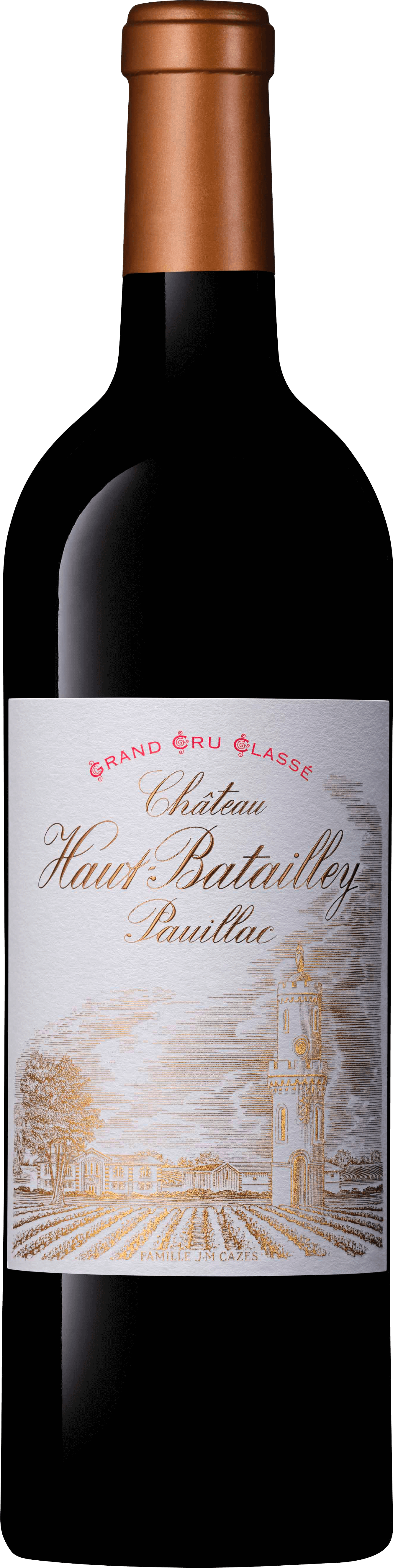 HAUT BATAILLEY 5 ème Grand cru classé Pauillac Bordeaux rouge 2017