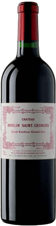 MOULIN SAINT GEORGES Grand cru Saint-Emilion Bordeaux rouge 2018