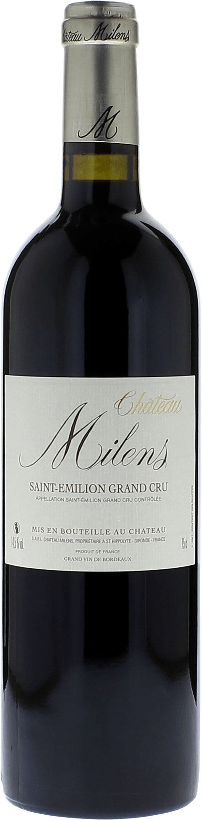 MILENS Grand cru Saint-Emilion Bordeaux rouge 2019