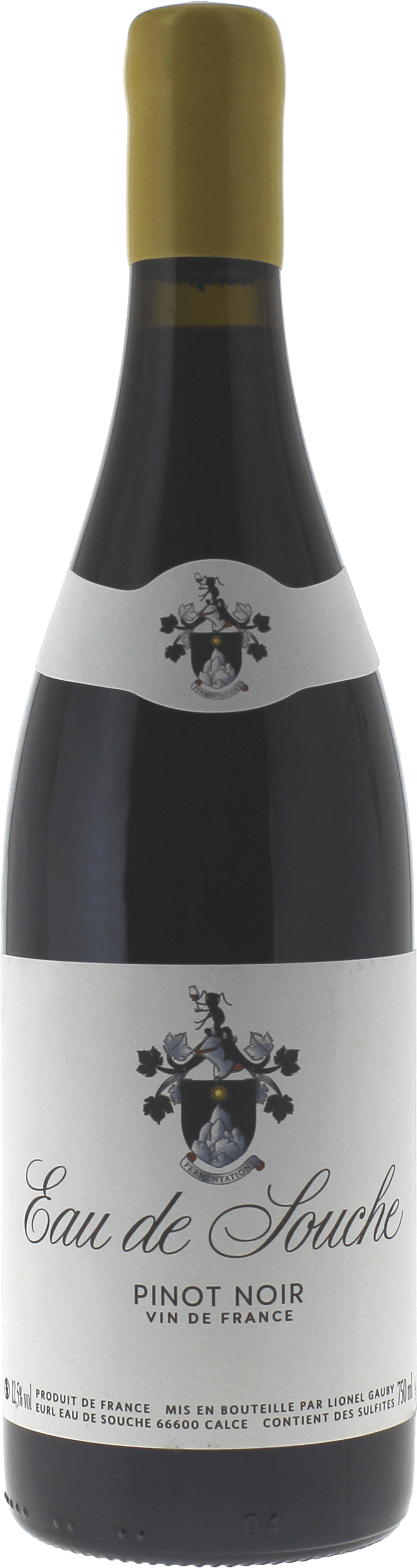Eau de Souche Pinot Noir Lionel Gauby Vin de France Languedoc 2020