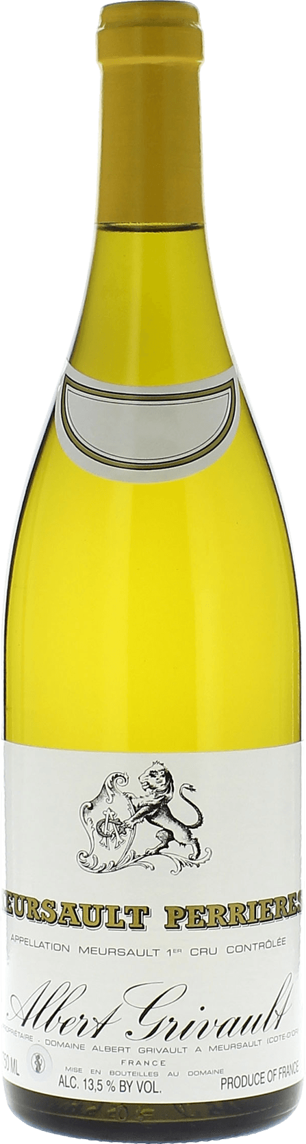 Meursault Perrières 1er cru Domaine GRIVAULT Albert Bourgogne blanc 2021