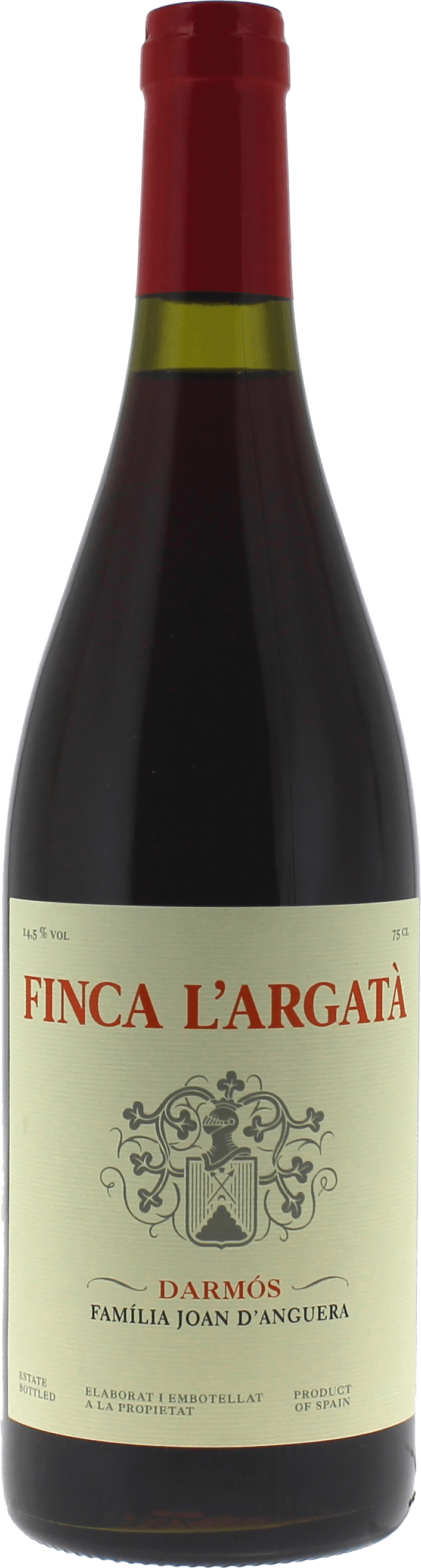 Finca L'Argatà Joan d'Anguera Espagne Vin Espagnol 2020