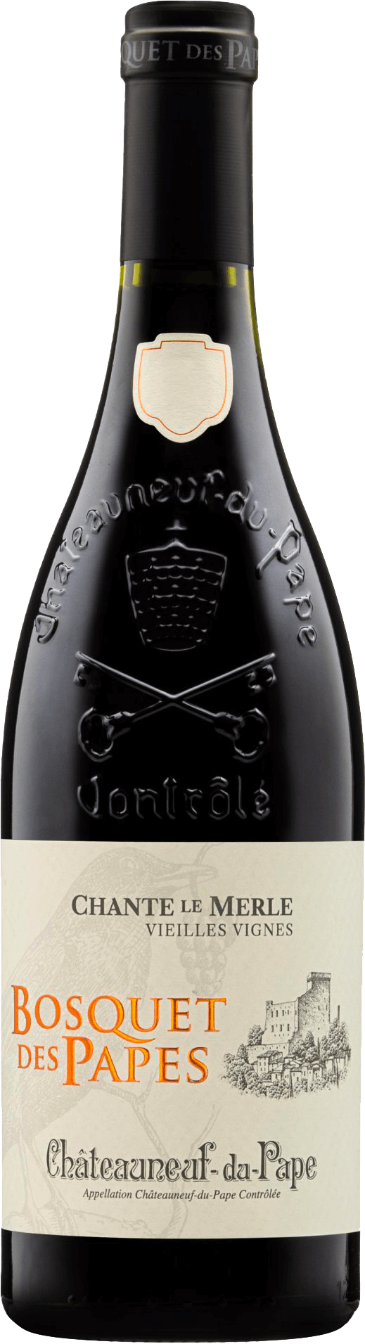 Bosquet des Papes Chante Le Merle Châteauneuf-du-Pape Vallée du Rhône Rouge 2020