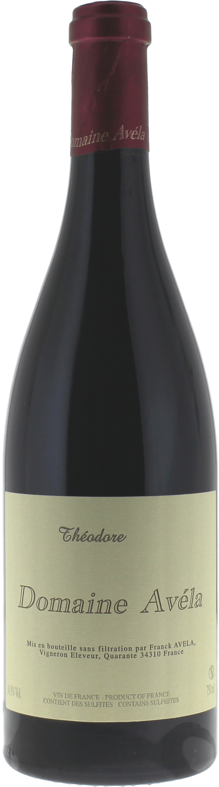 Domaine Avela "Theodore" Vin de France Languedoc 2019