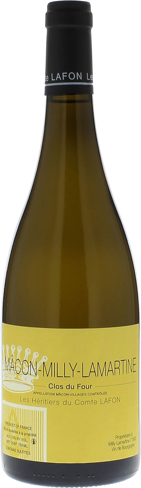 Macon Milly Clos du Four Domaine Les Héritiers du Comte Lafon Bourgogne blanc 2022