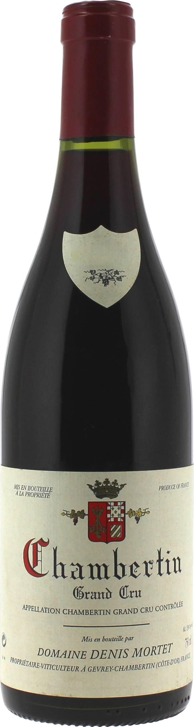 Chambertin Grand cru MORTET Denis Bourgogne rouge 2021