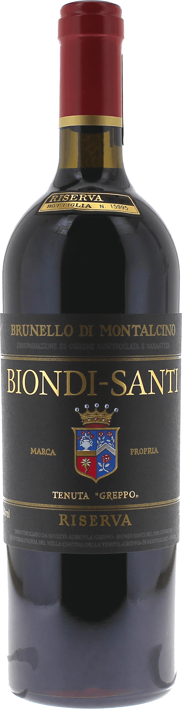 Brunello di Montalcino Riserva Biondi Santi Italie Vin italien 2015