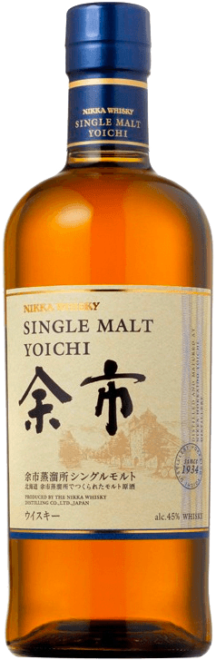 Whisky Japonais Yoichi Single Malt coffret 2 verres Riedel 45° Whisky