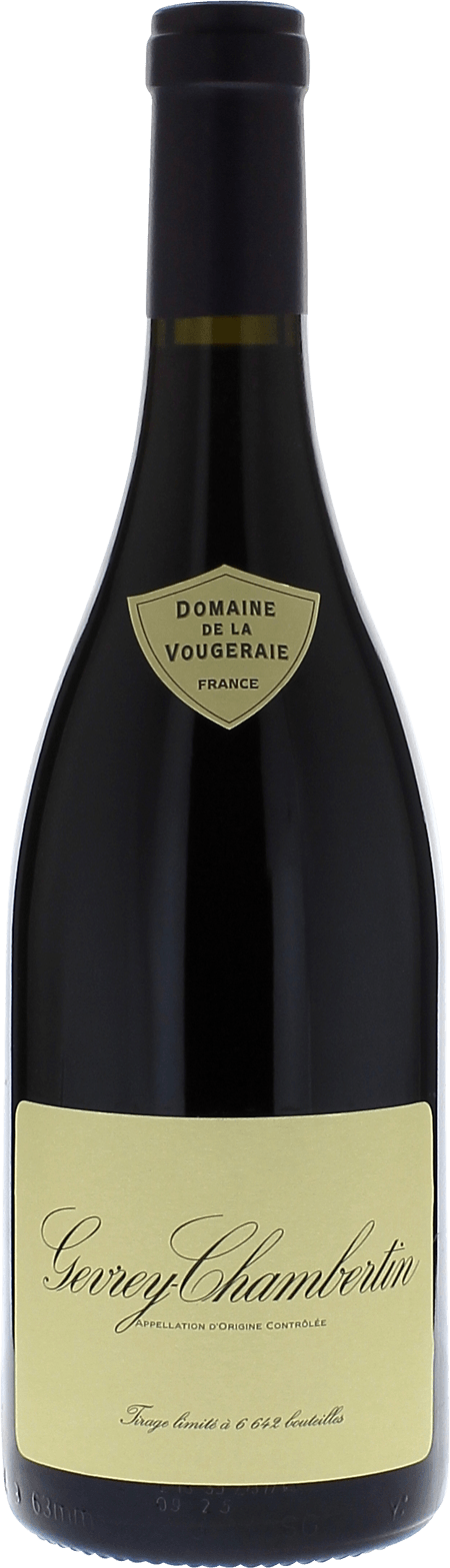 Gevrey Chambertin Domaine VOUGERAIE Bourgogne rouge 2022