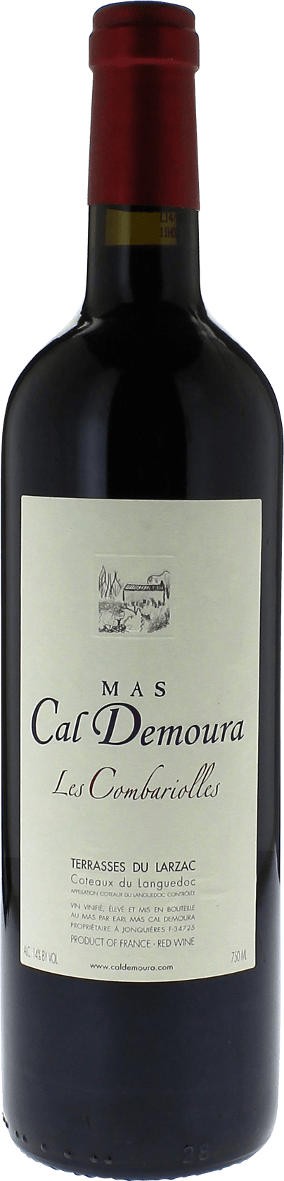 Mas Cal Demoura Les Combariolles Terrasses du Larzac AOC Languedoc 2019