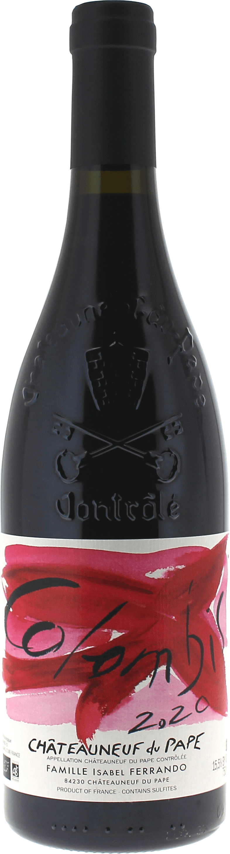 Isabel Ferrando Colombis Châteauneuf-du-Pape Vallée du Rhône Rouge 2020