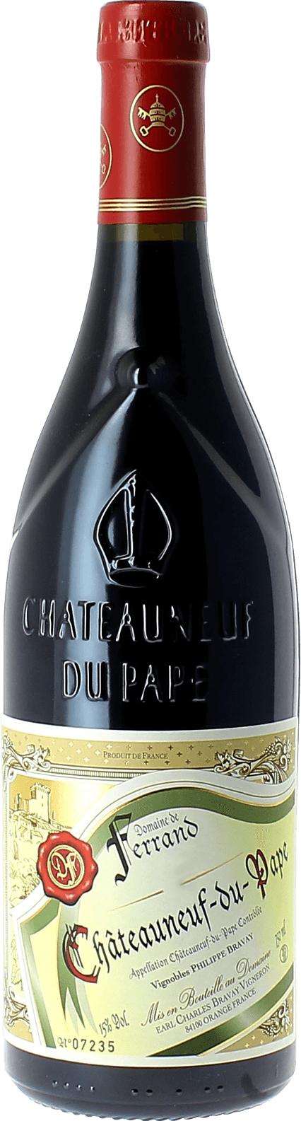 Ferrand Châteauneuf-du-Pape Vallée du Rhône Rouge 2021