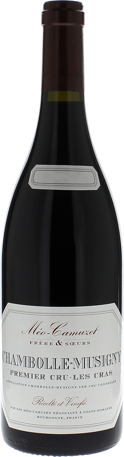Chambolle Musigny 1er cru les Cras MEO-CAMUZET Frère et S. Bourgogne rouge 2022