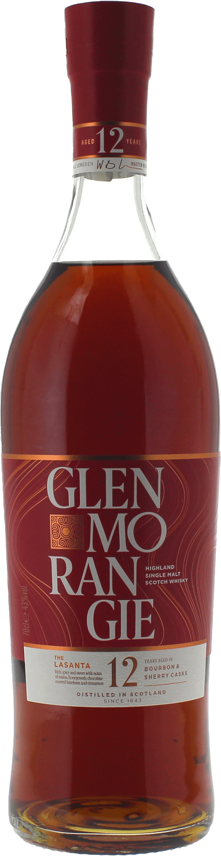 Whisky Ecossais Glenmorangie Lasanta 43° Whisky