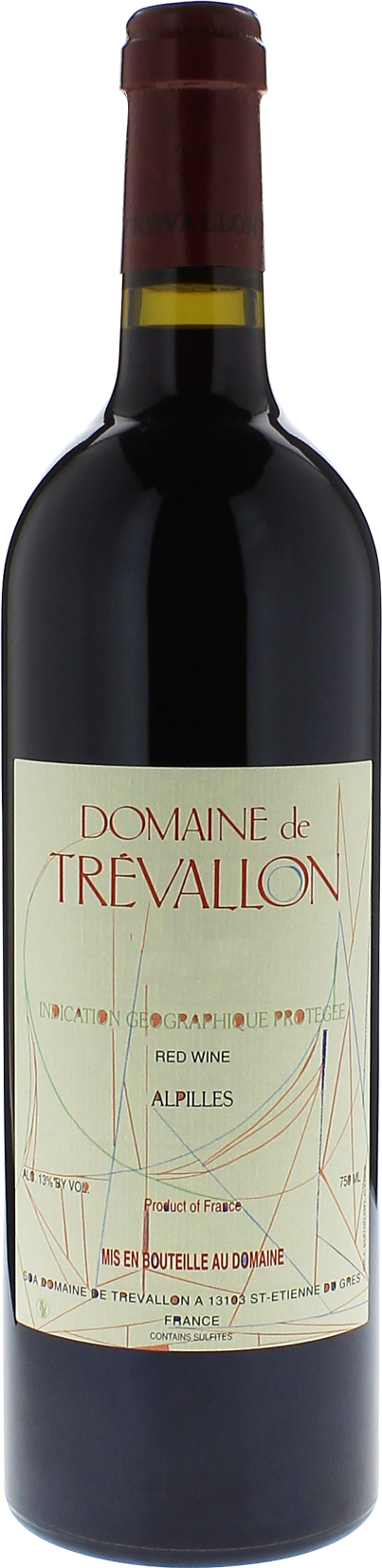Domaine de TREVALLON rouge IGP Alpilles Provence 2021