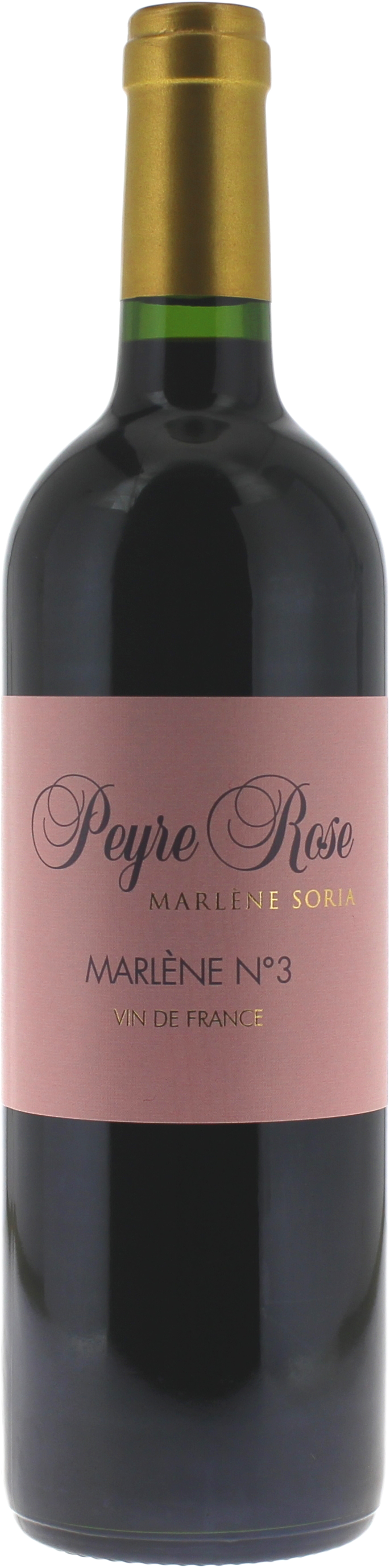 Peyre Rose Marlene N°3 Vins de France Languedoc 2014