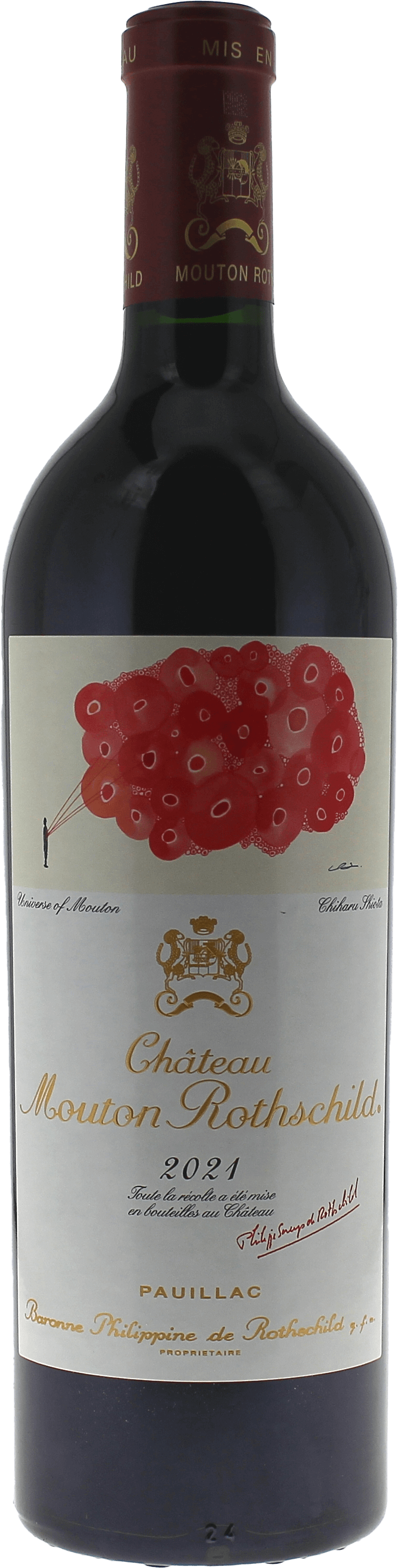 MOUTON ROTHSCHILD 1er Grand cru classé Pauillac Bordeaux rouge 2021