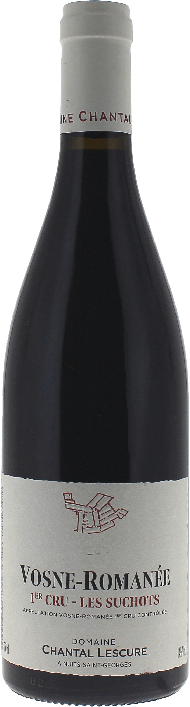 Vosne Romanée 1er cru les Suchots Domaine LESCURE Chantal Bourgogne rouge 2022
