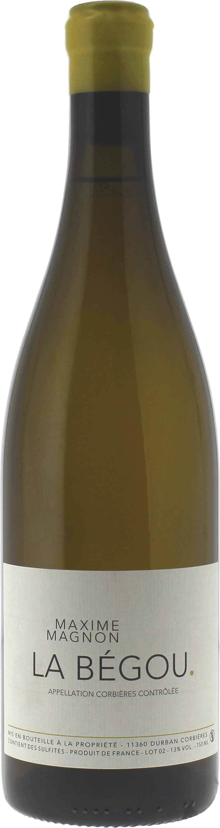 La Bégou Domaine Maxime Magnon AOC Corbières Languedoc 2022
