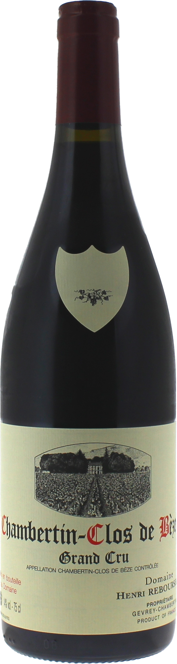 Chambertin Clos de Beze Grand cru Domaine REBOURSEAU Henri Bourgogne rouge 2021