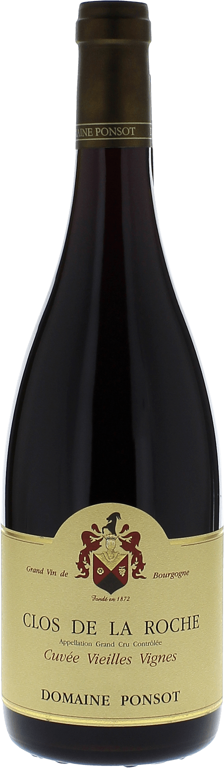 Clos de la Roche Vieilles Vignes grand cru Domaine PONSOT Bourgogne rouge 2021