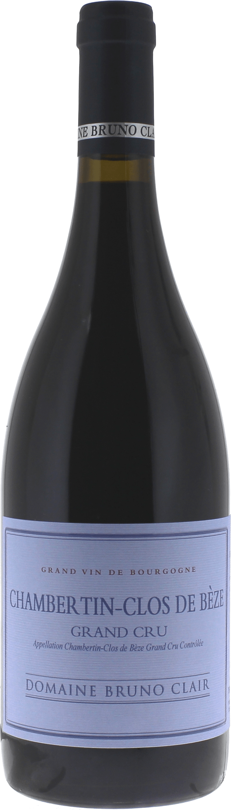 Chambertin Clos de Beze Grand cru Domaine CLAIR BRUNO Bourgogne rouge 2018