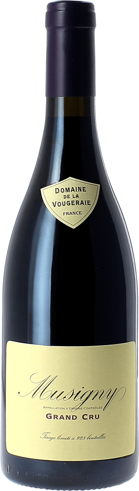 Musigny Grand cru Domaine VOUGERAIE Bourgogne rouge 2021