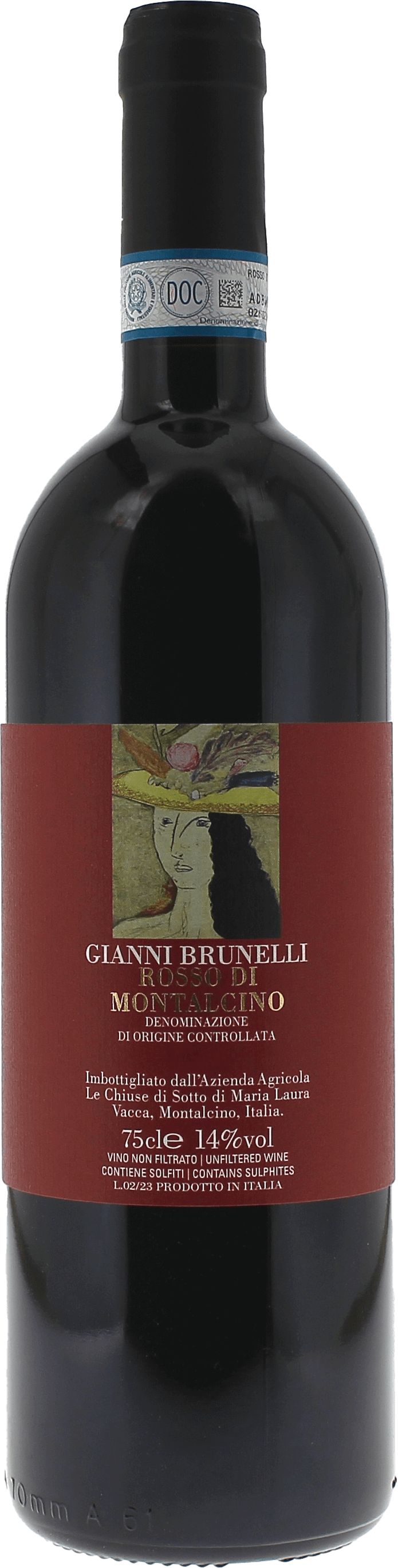 Brunello di Montalcino Rosso Du Montalcino Gianni Brunelli Italie Vin italien 2022
