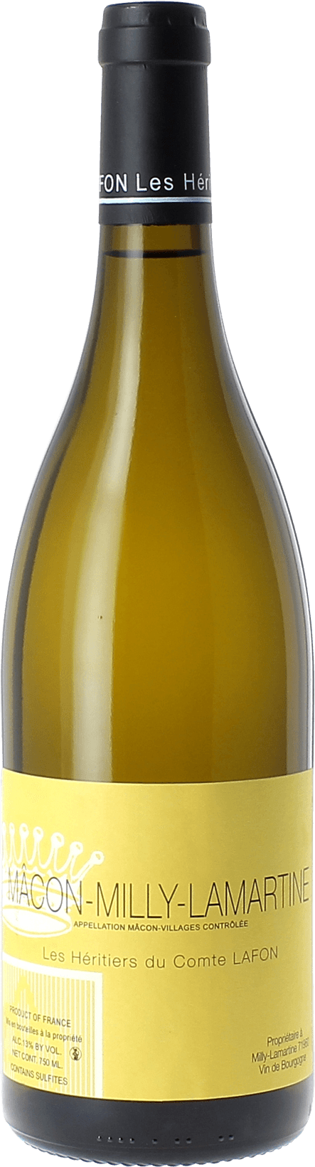 Macon Milly Lamartine Domaine Les Héritiers du Comte Lafon Bourgogne blanc 2023