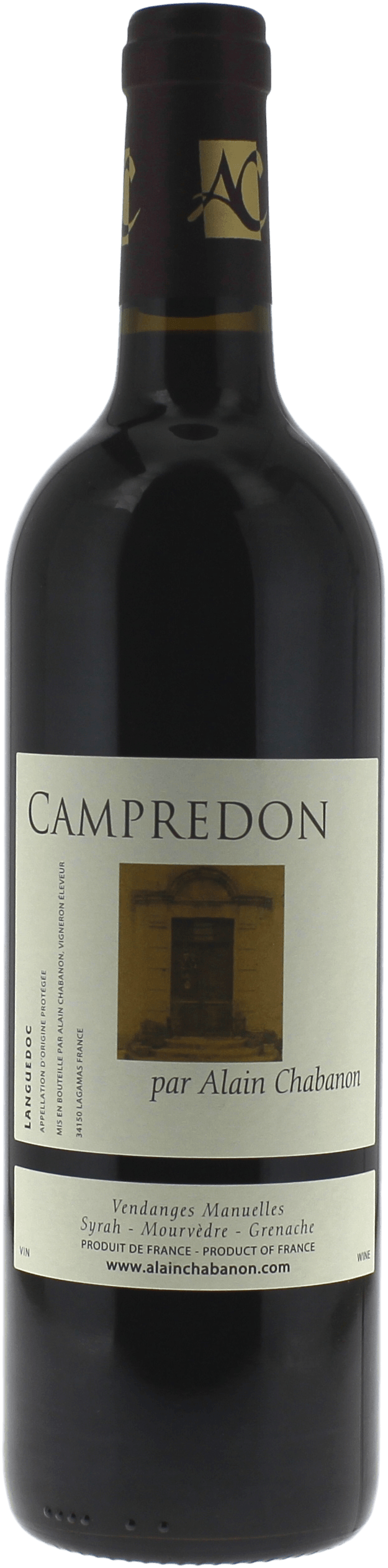 A.Chabanon Campredon AOP Terrasses du Larzac Languedoc 2022