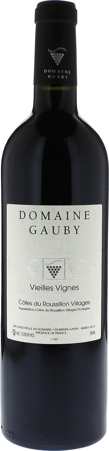 Gauby Rouge Vieilles Vignes IGP Côtes catalanes Roussillon 2022