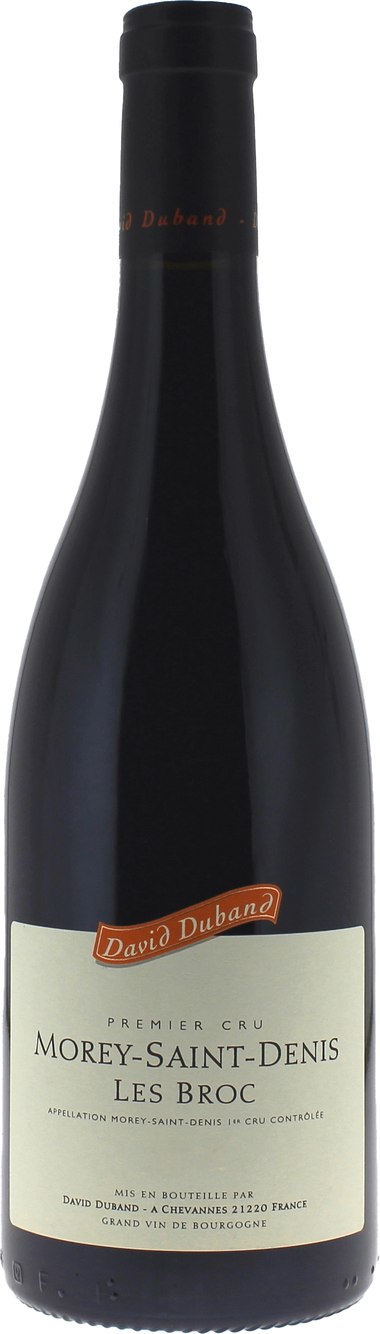 Morey Saint Denis 1er Cru Les Broc Domaine DUBAND DAVID Bourgogne rouge 2021