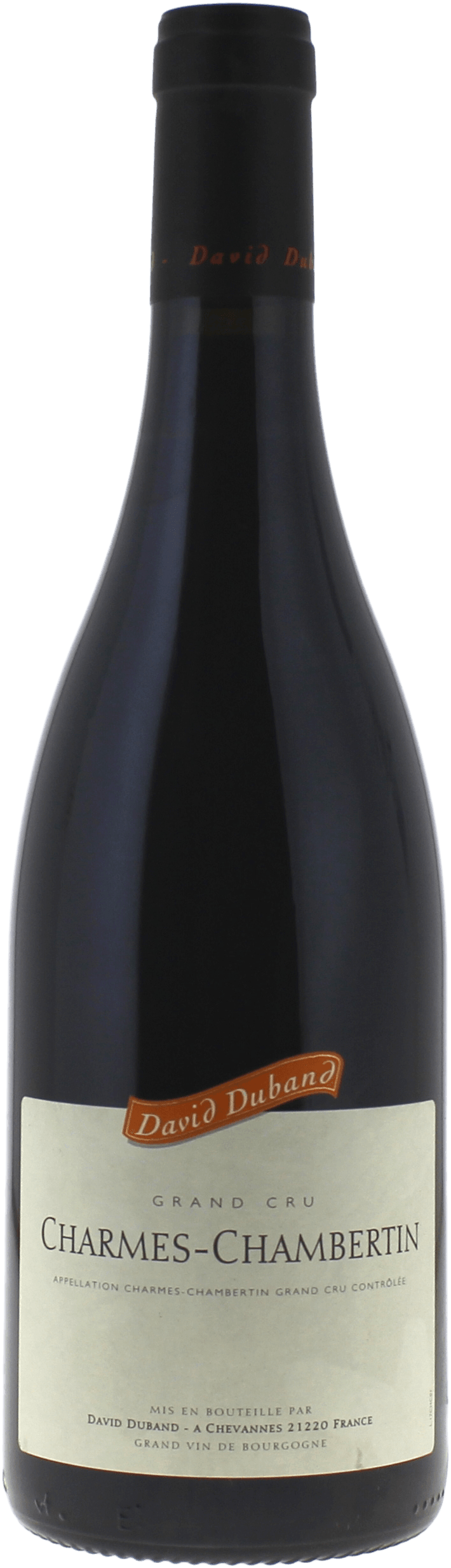 Charmes Chambertin Grand cru Domaine DUBAND DAVID Bourgogne rouge 2021