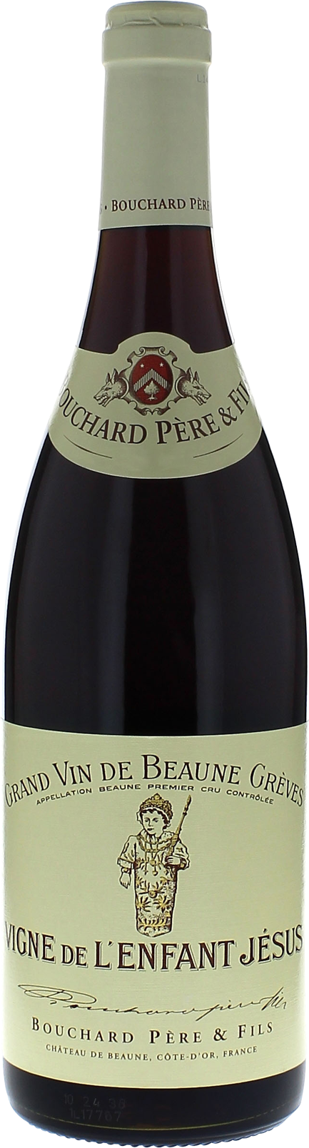 Beaune 1er cru Les Vignes de l'enfant Jésus BOUCHARD Père et fils Bourgogne rouge 2022