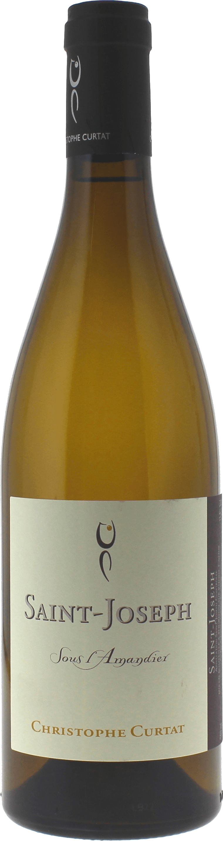 Saint Joseph blanc Sous l'Amandier Christophe Curtat St Joseph Vallée du Rhône Blanc 2023