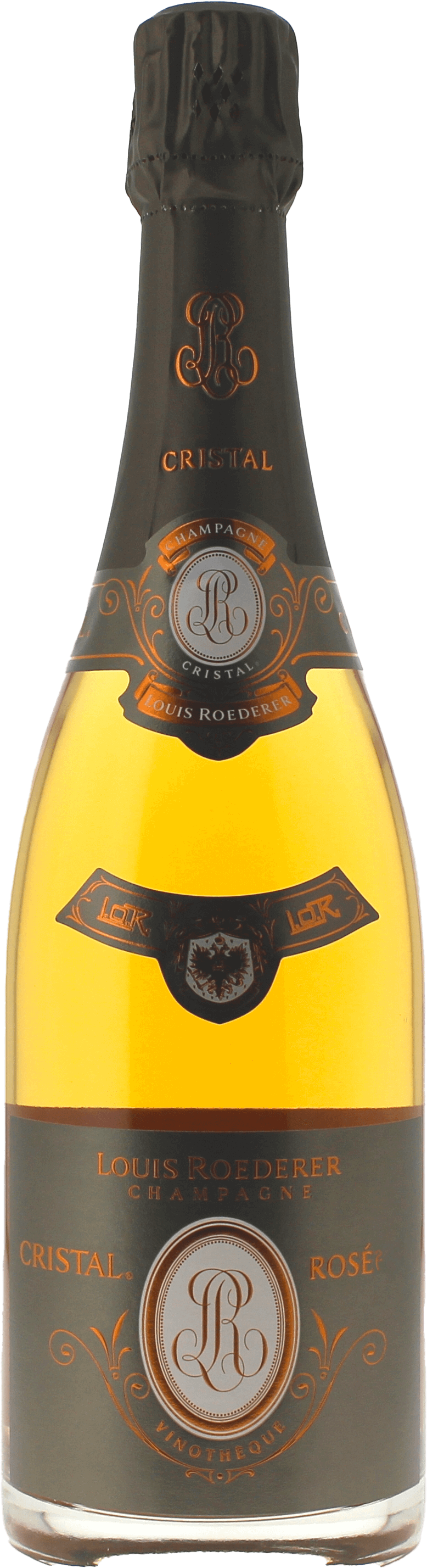 Cristal Roederer Vinothèque Rosé en Coffret Roederer Champagne 2002