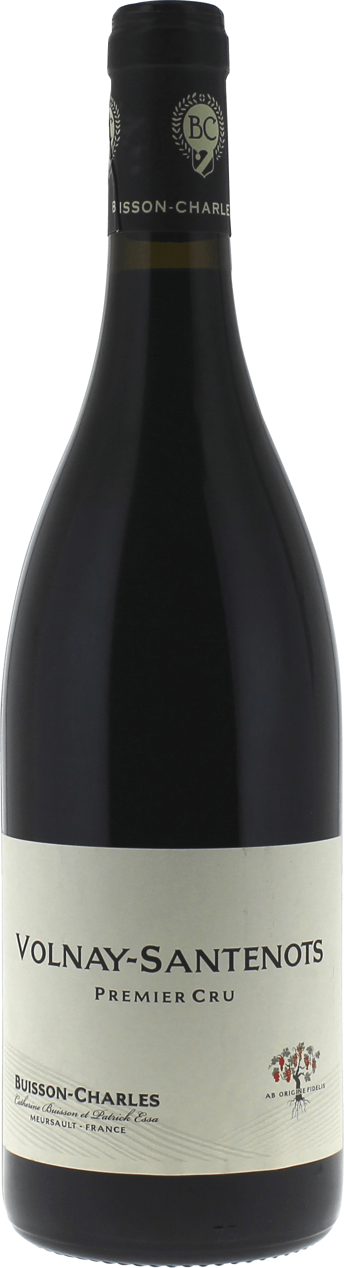 Volnay Santenots Domaine BUISSON Charles Bourgogne rouge 2022