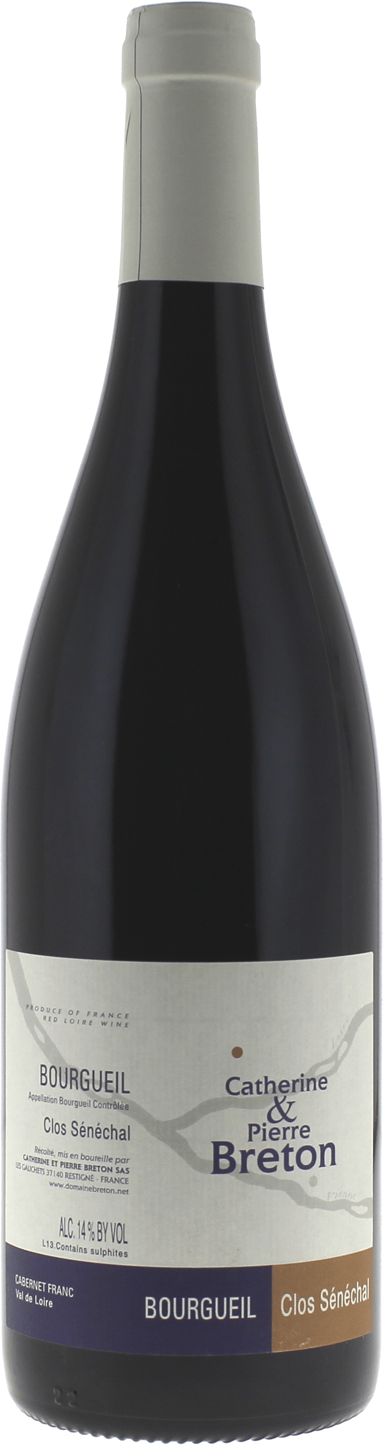 Bourgueil Clos Sénéchal Catherine & Pierre Breton Bourgueil Vallée de la Loire 2021