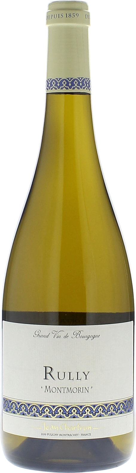 Rully Montmorin Blanc Domaine CHARTRON Jean Bourgogne blanc 2023