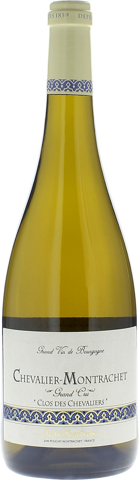 Chevalier Montrachet grand cru Clos des Chevaliers Domaine CHARTRON Jean Bourgogne blanc 2023