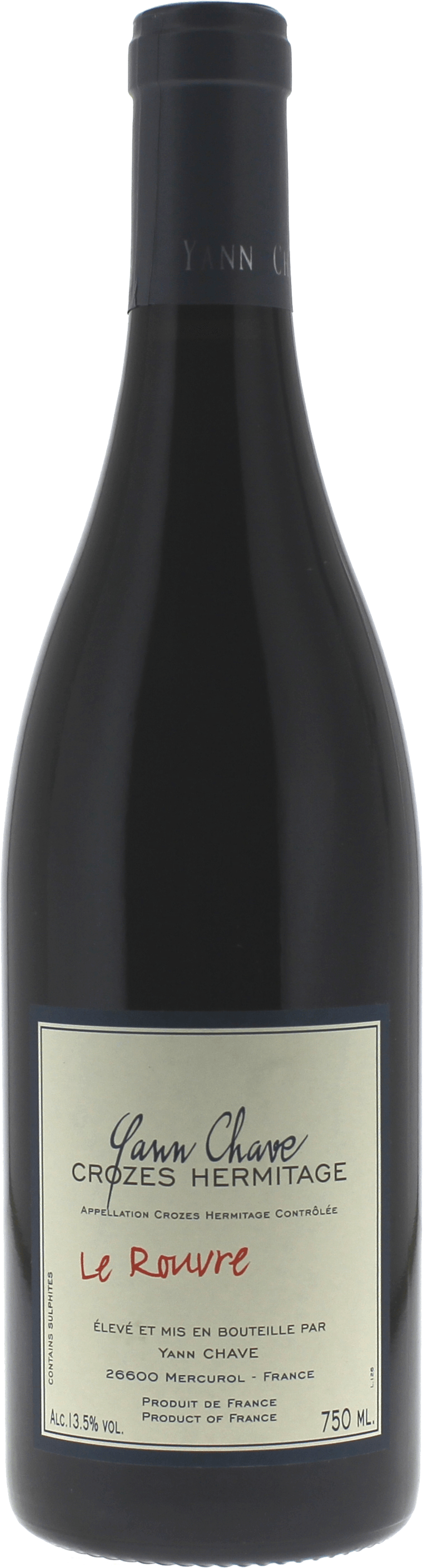 Crozes Hermitage Le Rouvre Yann Chave Crozes Hermitage Vallée du Rhône Rouge 2022
