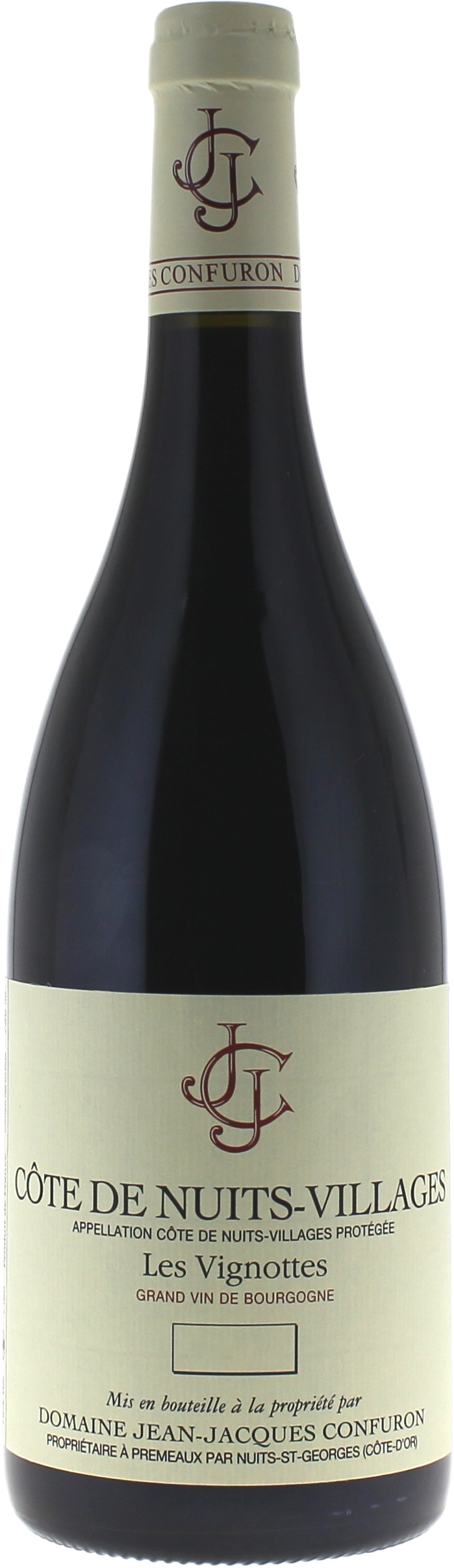 Cotes de Nuits-villages "les Vignottes" Domaine CONFURON Jean-Jacques Bourgogne rouge 2023