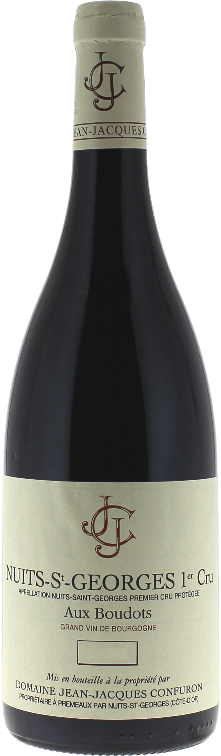 Nuits Saint Georges 1er Cru aux Boudots Domaine CONFURON Jean-Jacques Bourgogne rouge 2023
