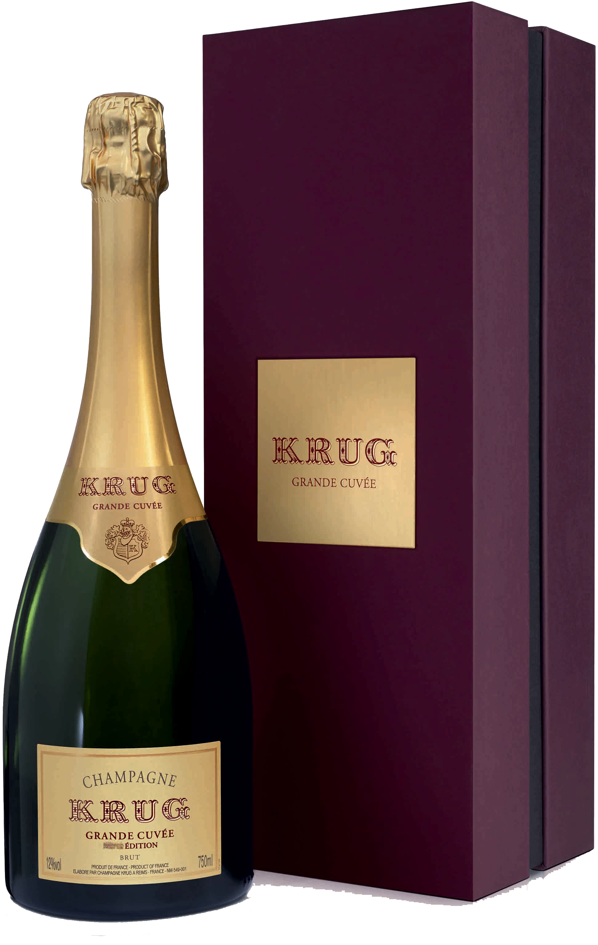 Krug Grande Cuvée 172ème Edition en étui Krug Champagne