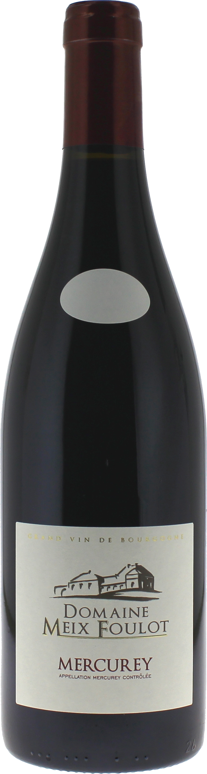 Mercurey Domaine MEIX-FOULOT Bourgogne rouge 2023