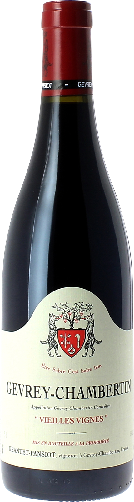 Gevrey Chambertin Vieilles Vignes Domaine GEANTET PANSIOT Bourgogne rouge 2023